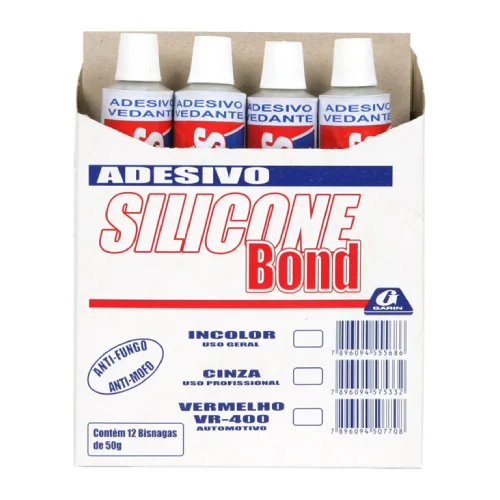 Silicone Bond Acético Incolor